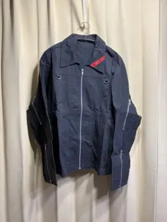 PHINGERIN ZIP RUN JACKET WOOL ネイビー ストライプ - メルカリ