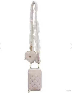 Rosé Muse organ frill mini shoulder ピンク