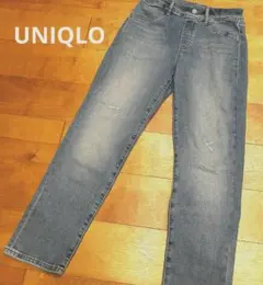 UNIQLO/ストレッチ/ダメージ/デニム/ジーンズ/150cm