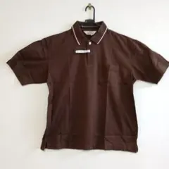 tyk様専用 超美品！　ミラショーン　ブラウン ポロシャツ 襟ホワイトラインのサムネイル