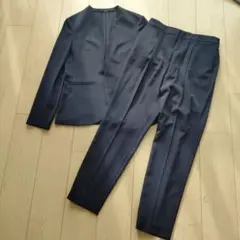 卒業式入学式icbノーカラージャケットセットアップ40大きいサイズセレモニー