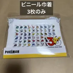 スリコ ポケモン 30周年 ビニール巾着
