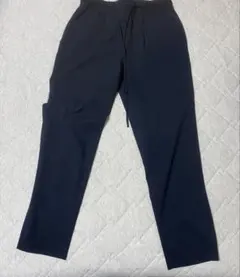 ZARA BASIC ザラ ベーシック ドローストリング テーパード パンツ Mのサムネイル