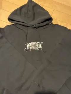 THE BLACK EYE PATCH ×FUFコラボブラック パーカー L