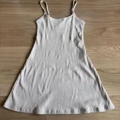 H&M リブ キャミソール ミニワンピース チュニックのサムネイル