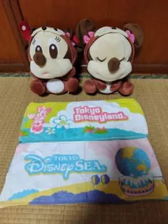 ★ディズニー★ ミニーぬいぐるみとタオルセット