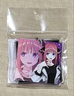 五等分の花嫁 春夏秋冬 ネームキーホルダー 二乃
