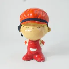 水森亜土 亜土工房 サンリオ 陶器製 貯金箱 チャーム 昭和レトロ 19cm