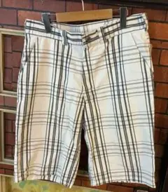 ハーフパンツ チェック柄 dickies ディッキーズ 32インチ