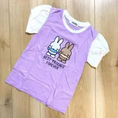 【130/未使用タグ無し】水着ミッフィー 半袖Tシャツトップス