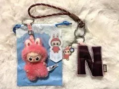 POPMART PIN FOR LOVE ラブブ チャーム&ぬいぐるみセット Ｎ