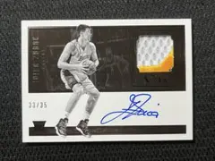 /35 NBA IVICA ZUBAC RC PATCH AUTO NOIR
