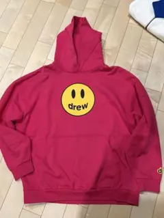 drew house パーカー M レッド 正規品 - メルカリ