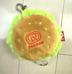 DOMDOM ハンバーガー ぬいぐるみ キーホルダー