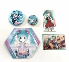 初音ミク プロセカ 4th Anniversary 感謝祭 缶バッジ - メルカリ