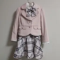 組曲　女の子　入学式　セレモニースーツ　4点セット　110センチ