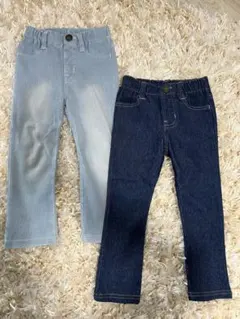 ampersand 美品　95サイズ　 デニムパンツ　レギパン