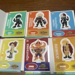 ヒロアカ　ワールドヒーローズミッション　アクスタ　6種