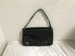 本物フルラFURLA本革レザーハンドビジネスバッグパーティークラッチバック黒