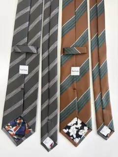 Paul Smith ストライプネクタイ 2本セット