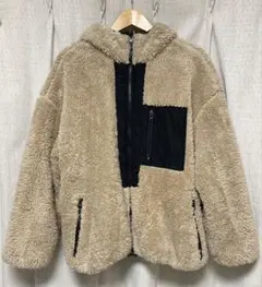 リバーシブル ダウンジャケット