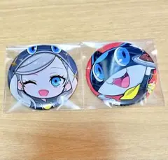ペルソナ5 ロイヤル アモカフェ 缶バッジ 高巻杏 モルガナ