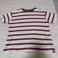 MARKY'S BIG FIELD ストライプ Tシャツ 150