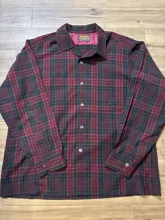50-60s SIR PENDLETON サマーウール オープンカラーシャツ M - メルカリ