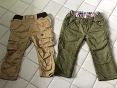 ダブルビー　ボトムス　80 2枚セット