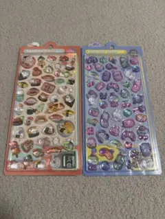 ボンボンドロップシール　めしめしボンボン　ぴこぴこボンボン
