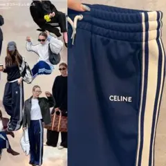 CELINE ネイビー フード付きジャージ - メルカリ