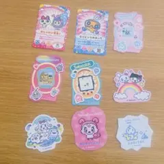 【値下げ】たまごっちダイカットステッカーセット3 シール9枚セット