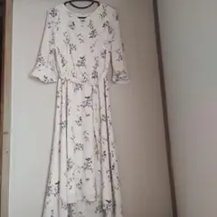 Misch Masch フラワープリント ロングワンピース 38