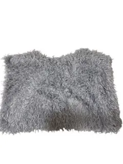 グレー ボア・ファー 生地