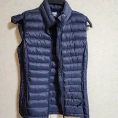 32HEAT ネイビー ダウンベスト S