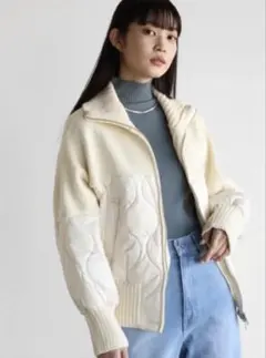 sueよっこいしょ★【新品】RADIATE キルティングニット　ヤマダヤ sueよっこいしょ☆【新品】RADIATE キルティングニット ヤマダヤ