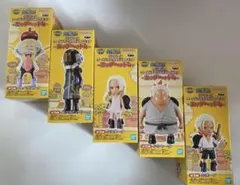 ワンピース ワールドコレクタブルフィギュア-エッグヘッド4-全5種セット