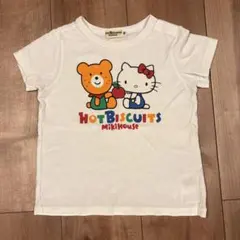 ミキハウス ホットビスケッツ Tシャツ 女の子　90cm