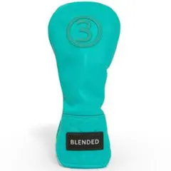 ゴルフ フェアウェイウッド ヘッドカバー 3場 BLENDED ブルー スプーン