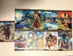 d*2様 【当時物】ワンピース ビジュアルクリアプレート まとめ売り 9枚セット