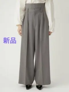 4 tuck pleats buggy flare pants seyto - メルカリ