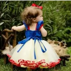 ▲白雪姫 新品 ワンピース ドレス コスプレ 衣装 スカート 女の子 可愛い13