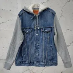 Levi's（リーバイス）デニムジャケット フード付き Lサイズ