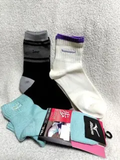 ソックス　靴下　MIZUNO　Lee　CONVERSE　コンバース