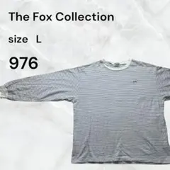 The Fox Collection 長袖 カットソー ボーダー LサイズロンT