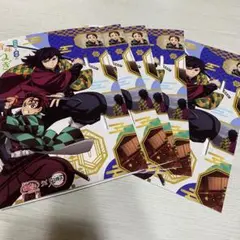 鬼滅の刃　銀だこコラボ　スリーブ5枚
