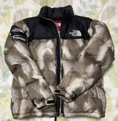Supreme The North Face Fur Print Nuptseのサムネイル