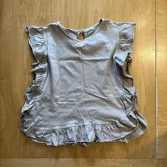 pair MANON フリル ノースリーブ カットソー 150cmのサムネイル