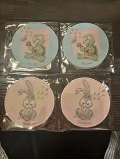 Duffy and Friends コースター 4枚セット