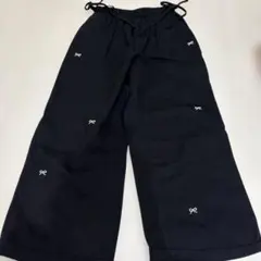 dazy リボン刺繍パンツ SHEIN Lサイズのサムネイル